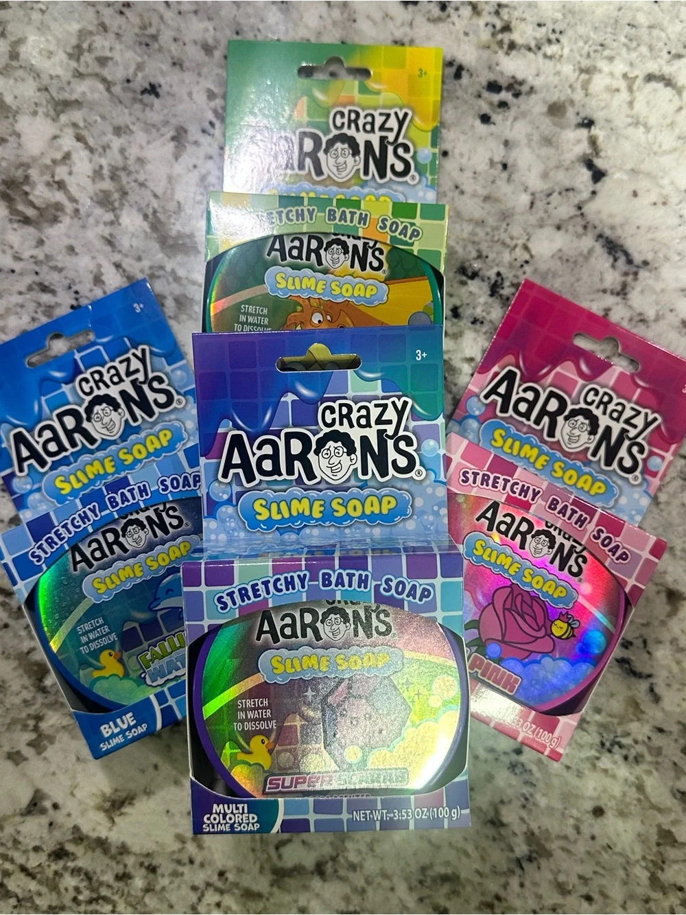🫧✨ Crazy Aaron’s Slime Soap Bundle — 4 Pack! ✨🫧